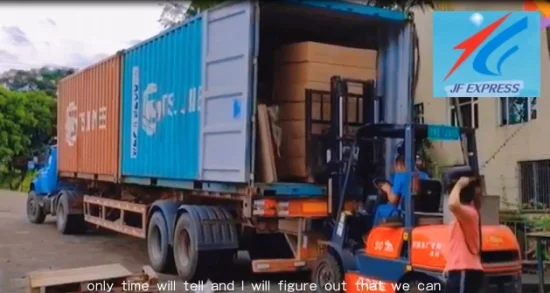 Transporte de caminhão terrestre porta a porta e custo de transporte marítimo da China para a Tailândia